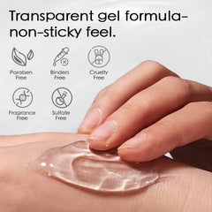 MOSRROU cooling gel is easy to rinse after use