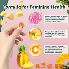 60-count Mosslly Feminine Balance Gummies promotional image