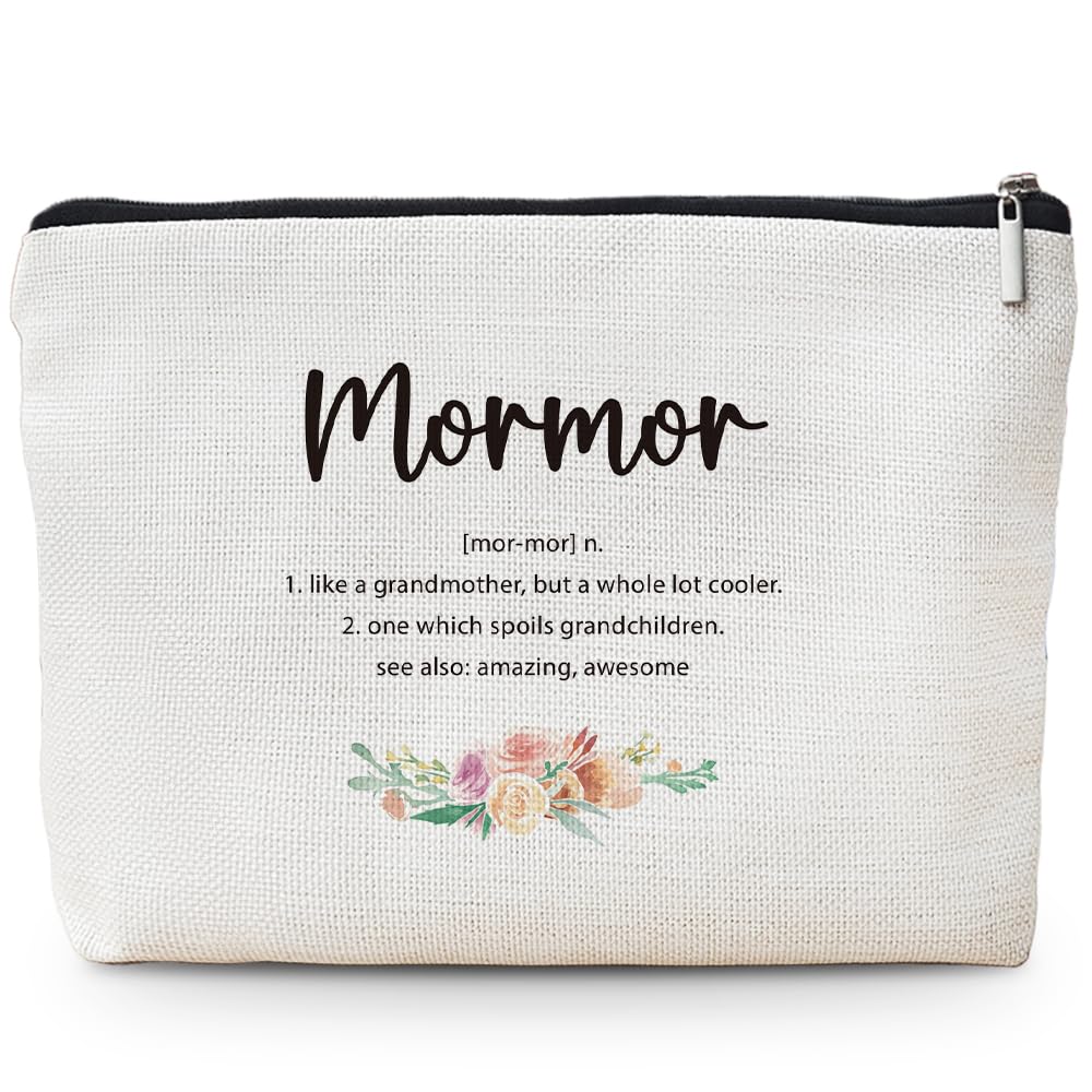 MOTERMATE Mormor makeup bag front view for organized cosmetics on the go