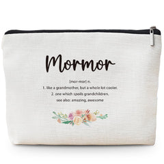 MOTERMATE Mormor makeup bag front view for organized cosmetics on the go