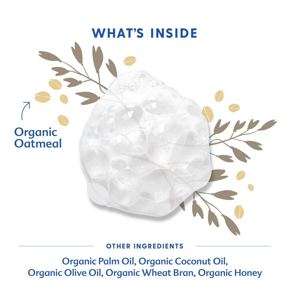 Baby-friendly soap suitable for family use