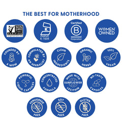 Motherlove More Milk Moringa product on display beside breastfeeding essentials