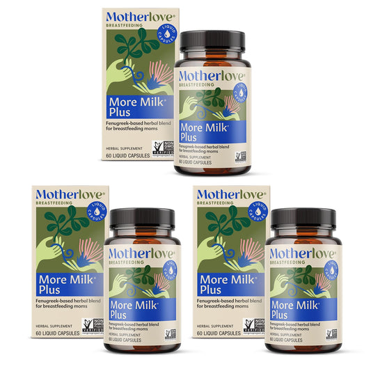 Motherlove More Milk Plus bottle – 180 liquid caps