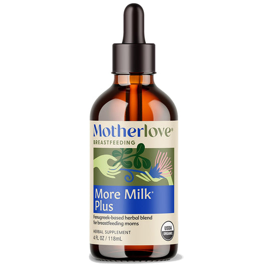 Bottle of Motherlove More Milk Plus Tincture 4 oz