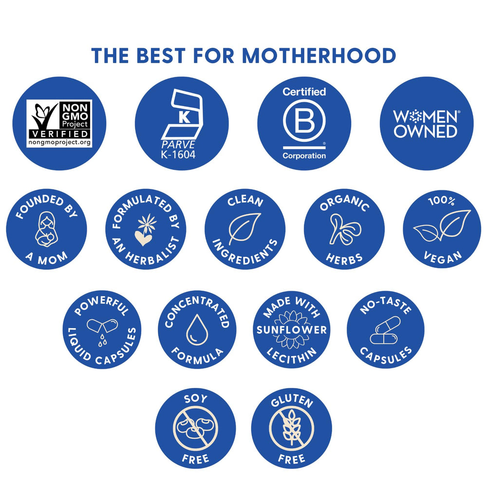 Organic certifications and vegan, non-GMO credentials for Motherlove.