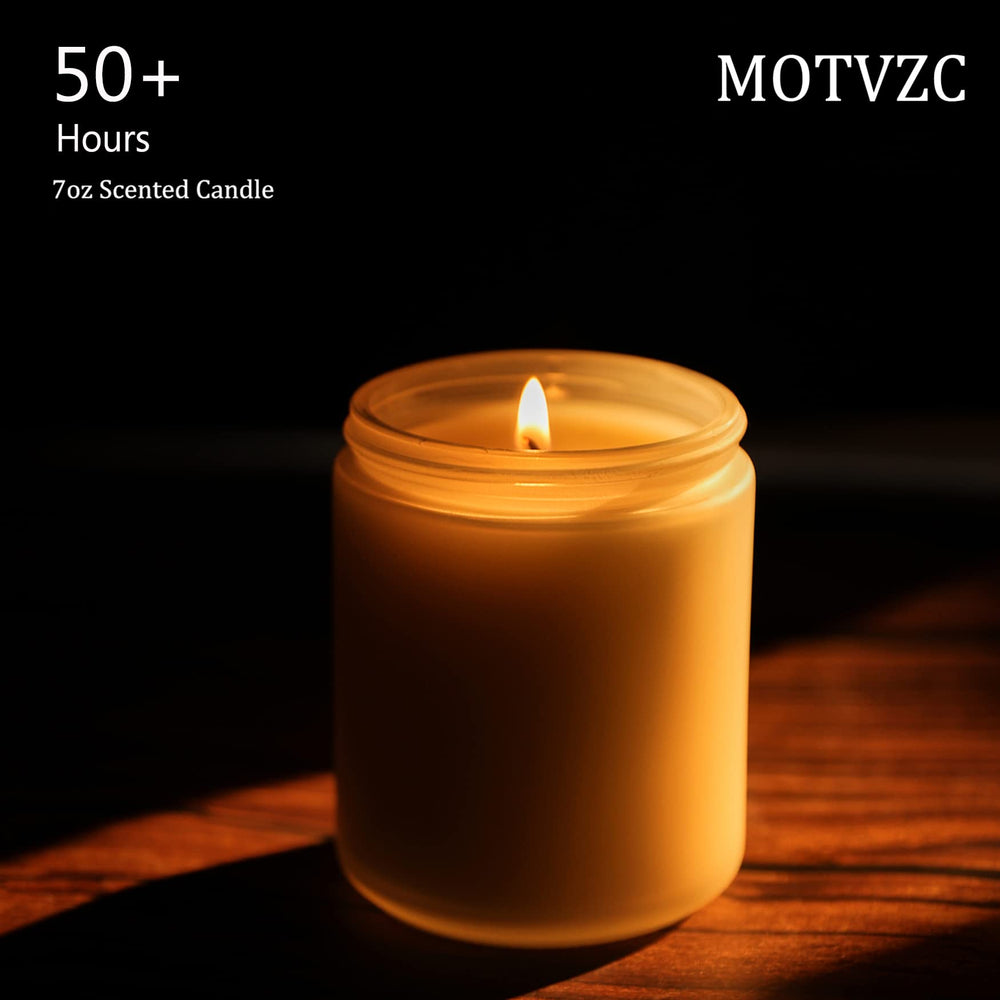 MOTVZC long-lasting soothing fragrance candle for relaxing nights in.