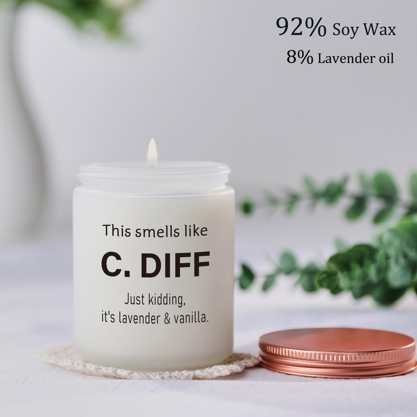 MOTVZC Nurses Candle gift box showcases thoughtful nurse appreciation.