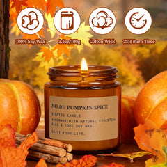 MOULENGGU pumpkin spice candle wax close-up highlighting texture and depth