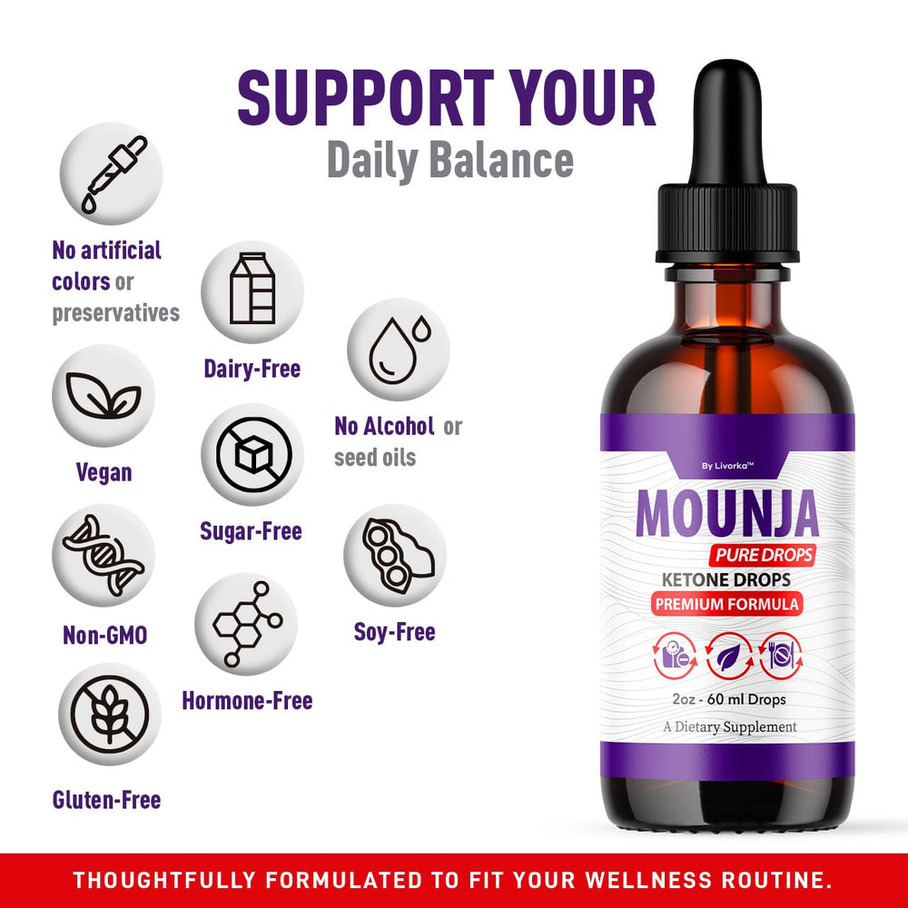 Usage guide for Mounja Pure Drops