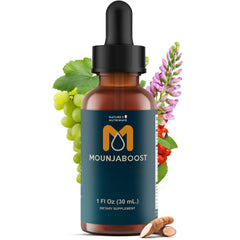 Mounjaboost bottle with dropper