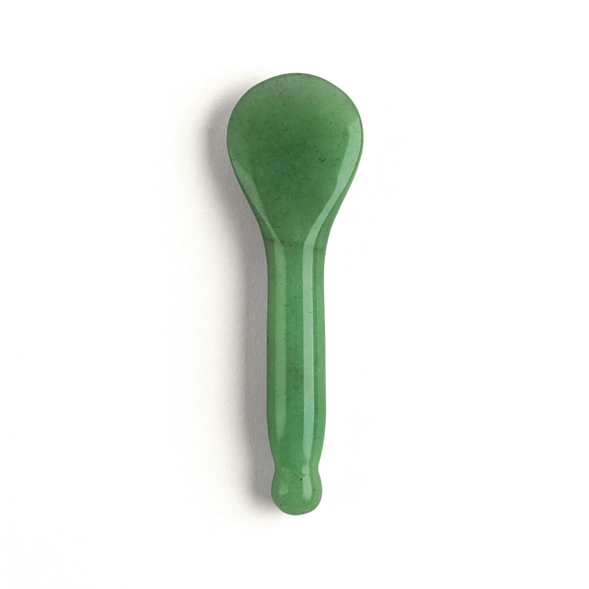 Amethyst Gua Sha face tool close-up