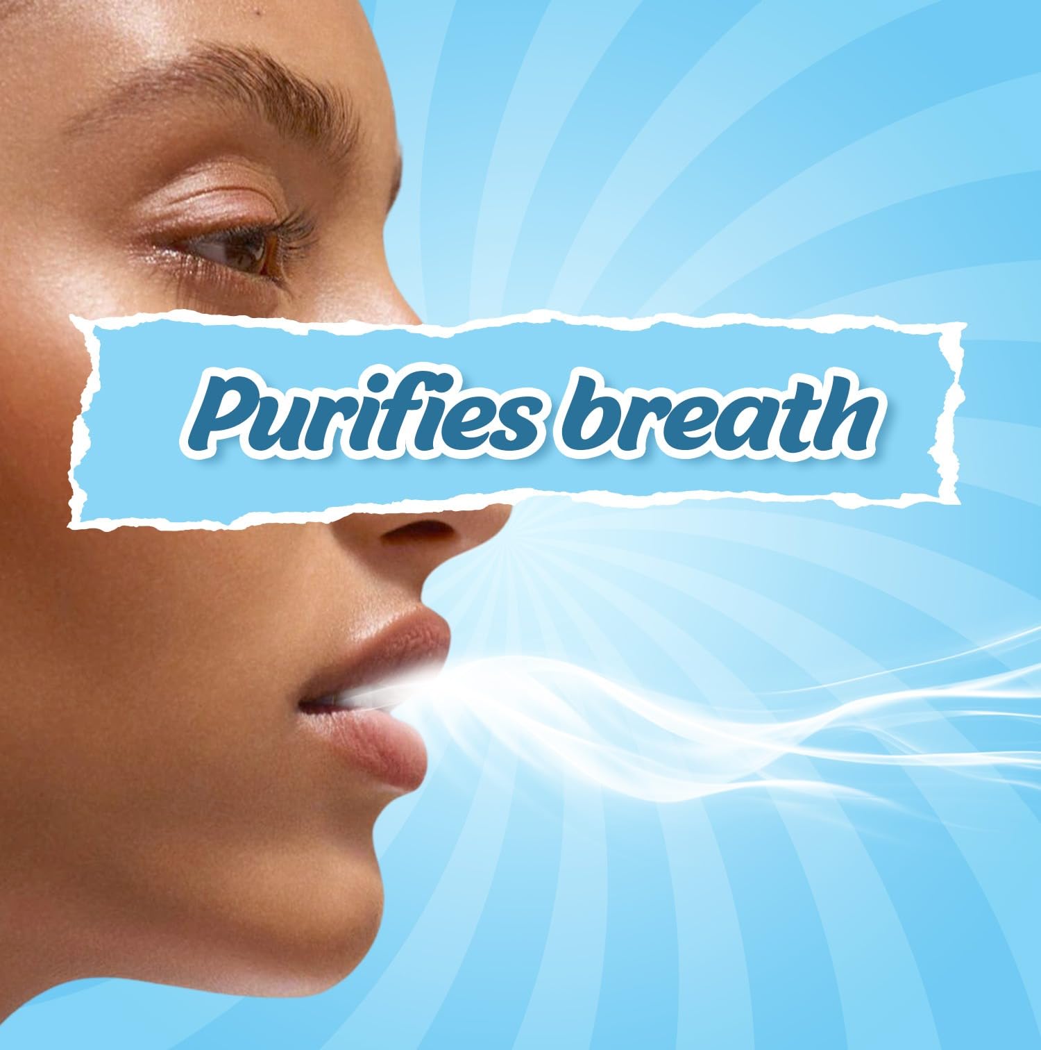 Pack of Mountain Breeze Breath Strips with 24 strips per cassette