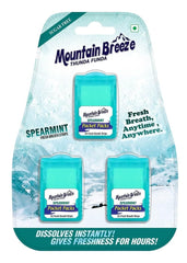 Mountain Breeze Breath Strips packaging close-up 1