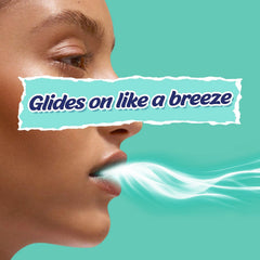 Individual Mountain Breeze Breath Strips dissolving on tongue