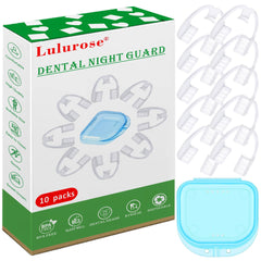 Mouth Guard for grinding and clenching teeth with portable hygiene case