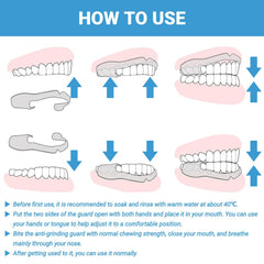 Reusable and easy to clean mouth guard