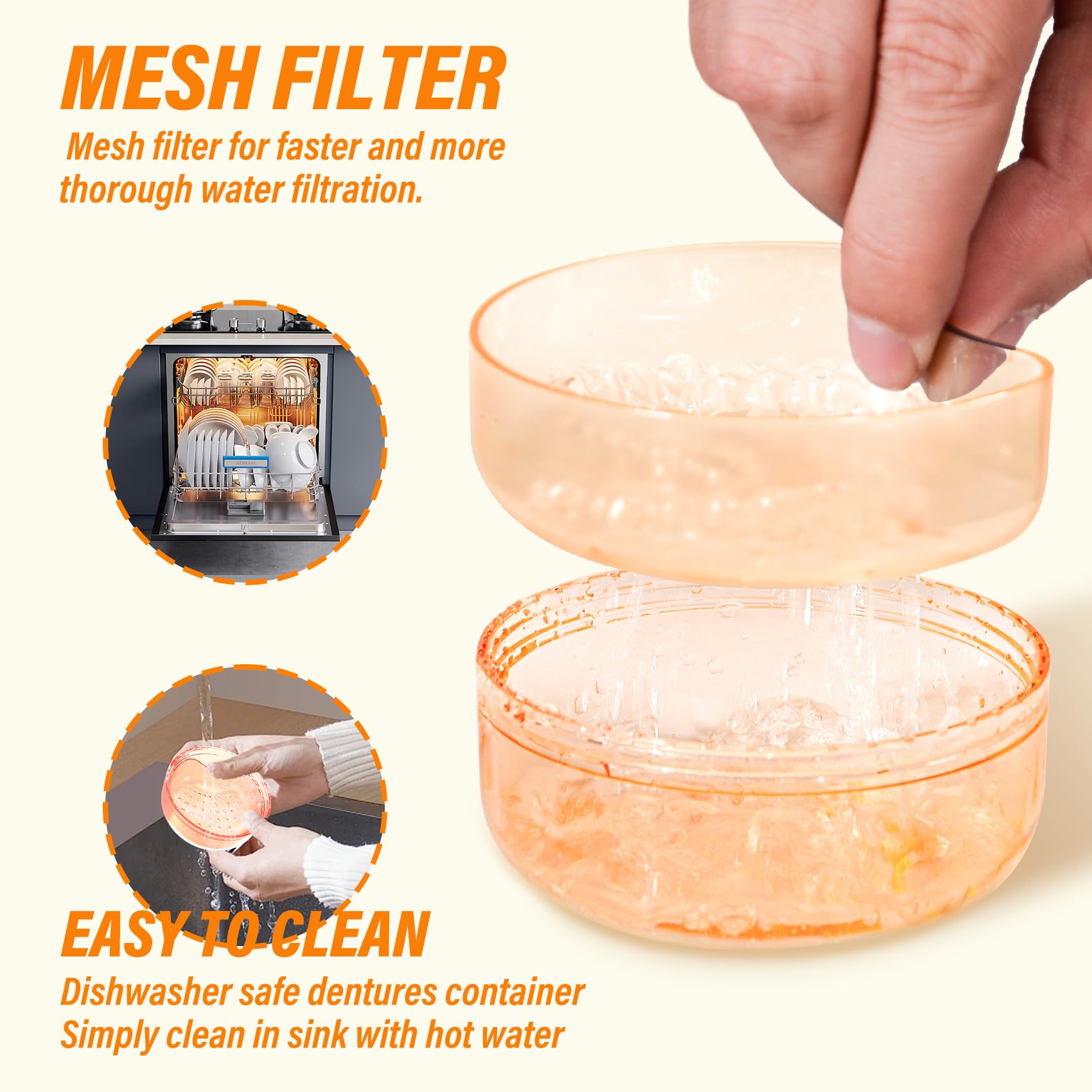 Storage for mouth guards, night guards, pacifiers, and orthodontic appliances
