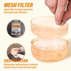 Storage for mouth guards, night guards, pacifiers, and orthodontic appliances