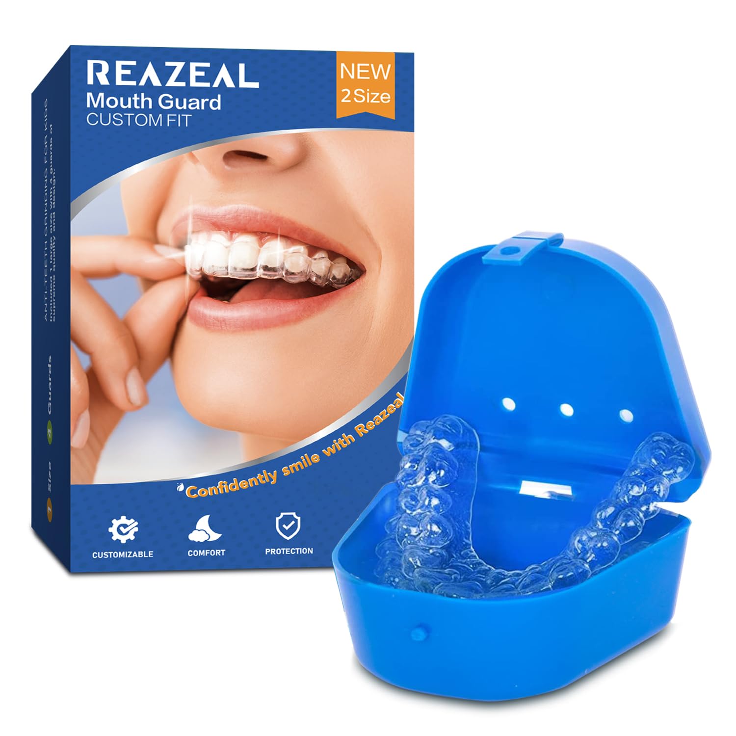 Moldable mouth guard designed to prevent teeth grinding at night