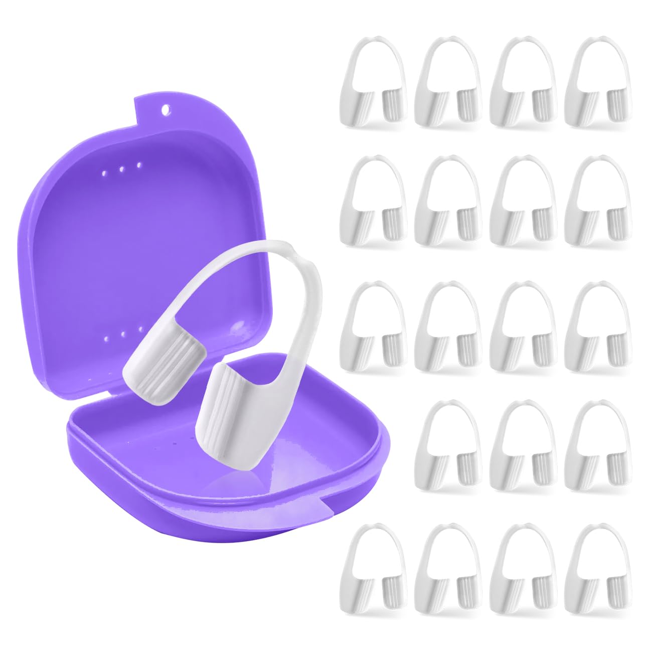 Universal night guard for teeth grinding and braces