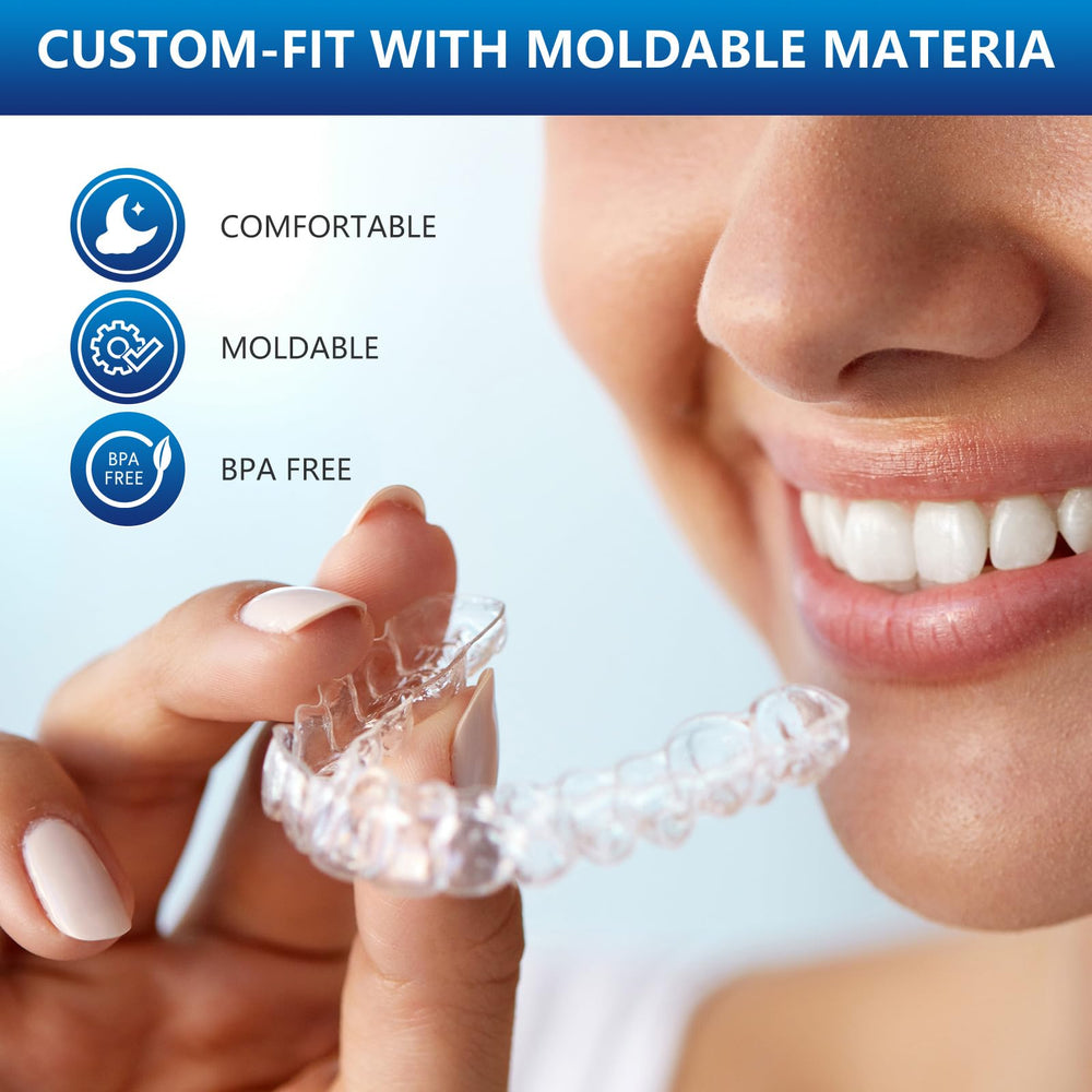 Customizable night guard fit for bruxism