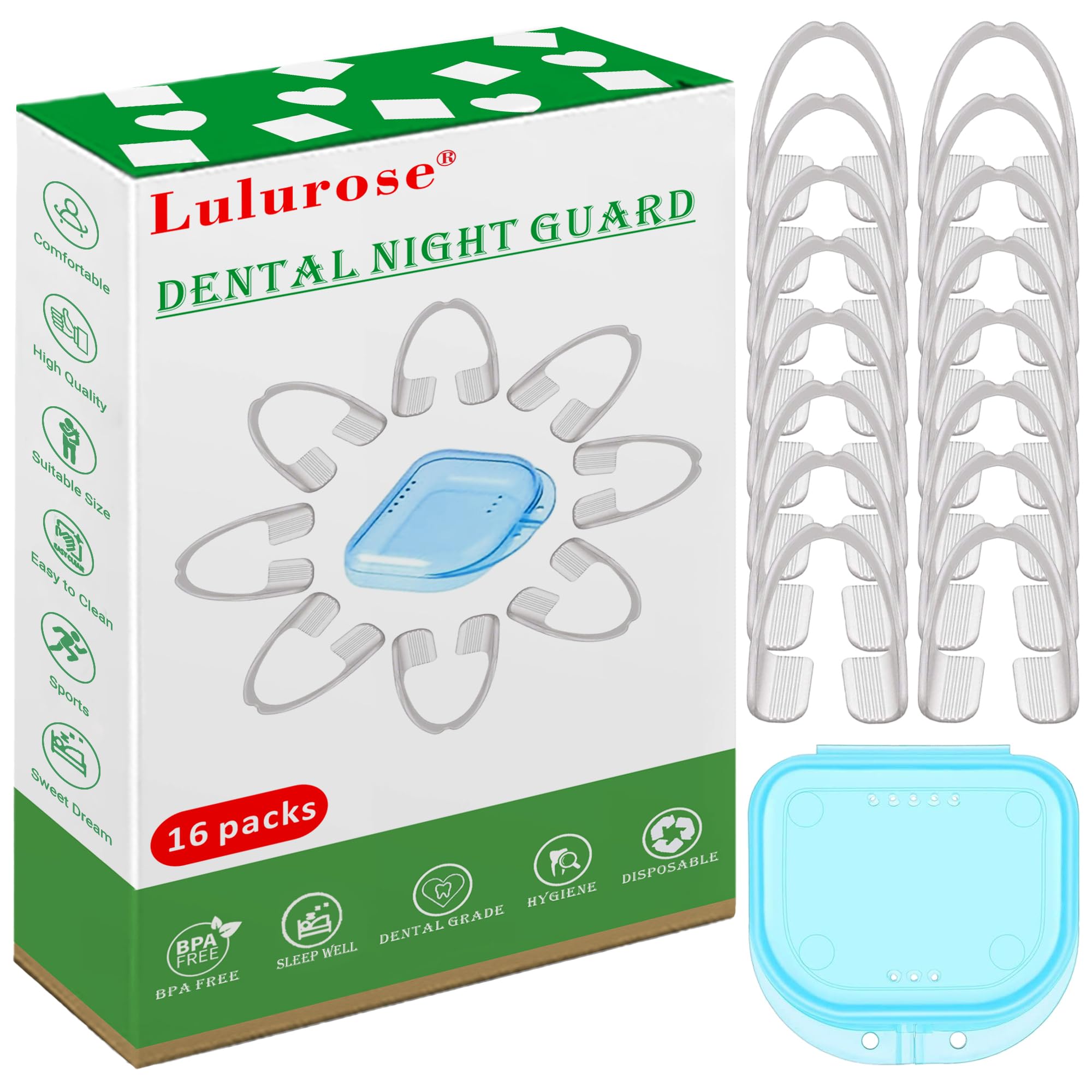 Mouth guard for teeth grinding during sleep