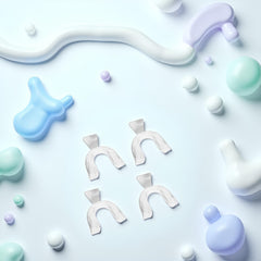Clear mouth guard for sports protection