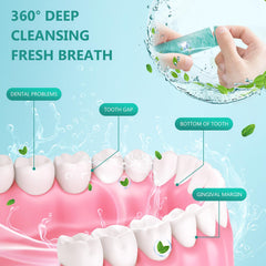 Portable oral hygiene: compact mouthwash packets for travel