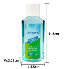 Bottles of Original Mint mouthwash, 35ml each, 48-pack
