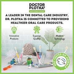 Organic mint flavor Mouthwatchers toothpaste