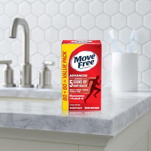 80-day supply indicator on Move Free Advanced packaging