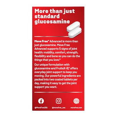 FDA disclaimer text on Move Free Advanced label