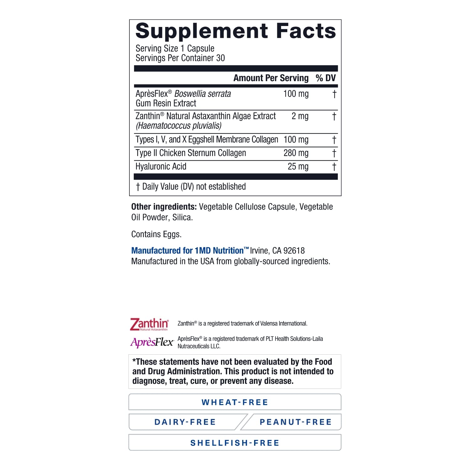 Assorted MoveMD supplement capsules and bottle