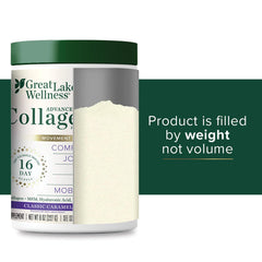 8 oz Movement Boost Collagen Peptides bottle on display