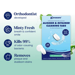 Dissolving Movemints tablet in water for appliance cleaning
