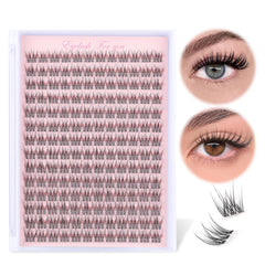 MOWOT Lash Clusters 5-minute DIY application for beginners.