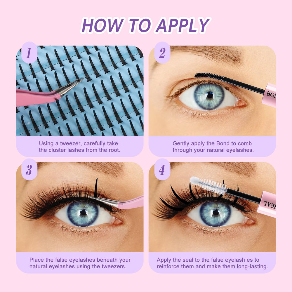 MOWOT professional-grade kit for DIY lash artistry at home