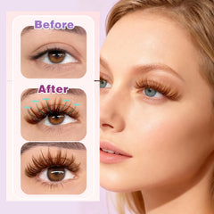 MOWOT warm brown tone adds subtle depth that suits all eye colors.