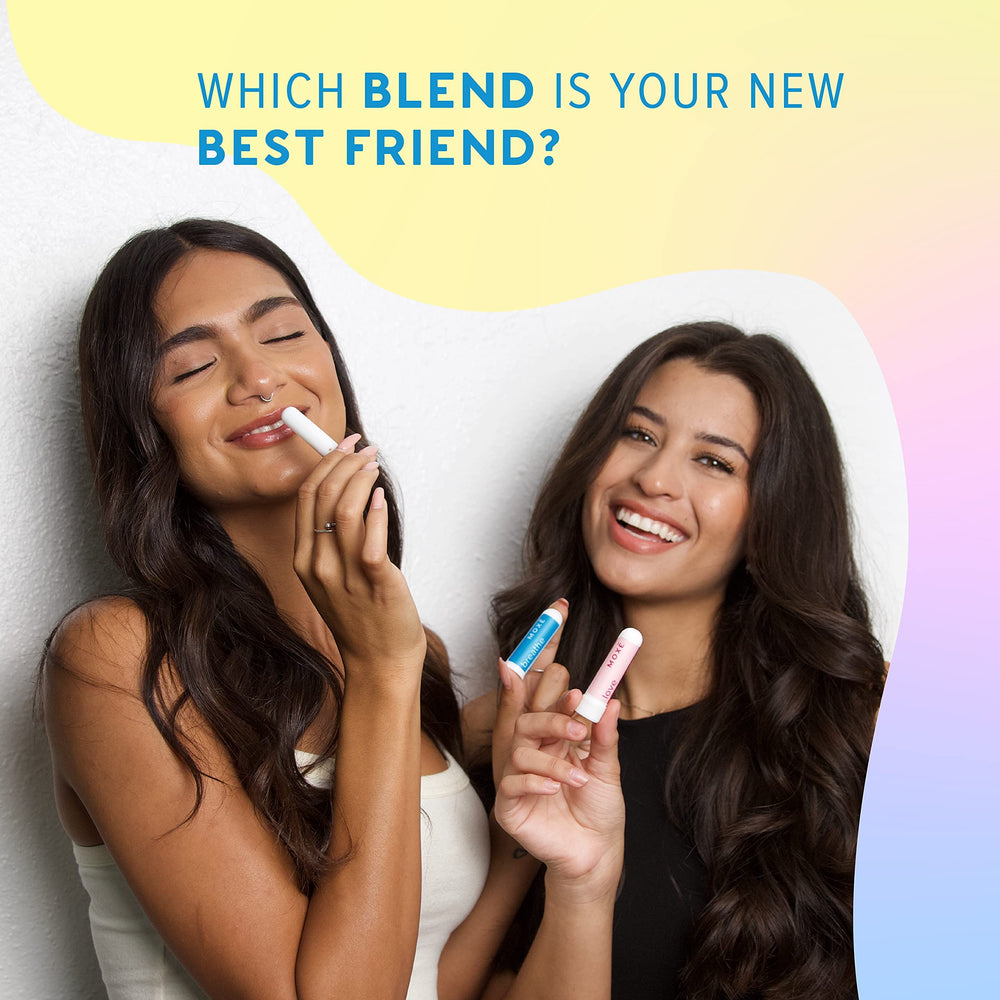 MOXE blend Dream closeup conveys soothing aroma for relaxing moments