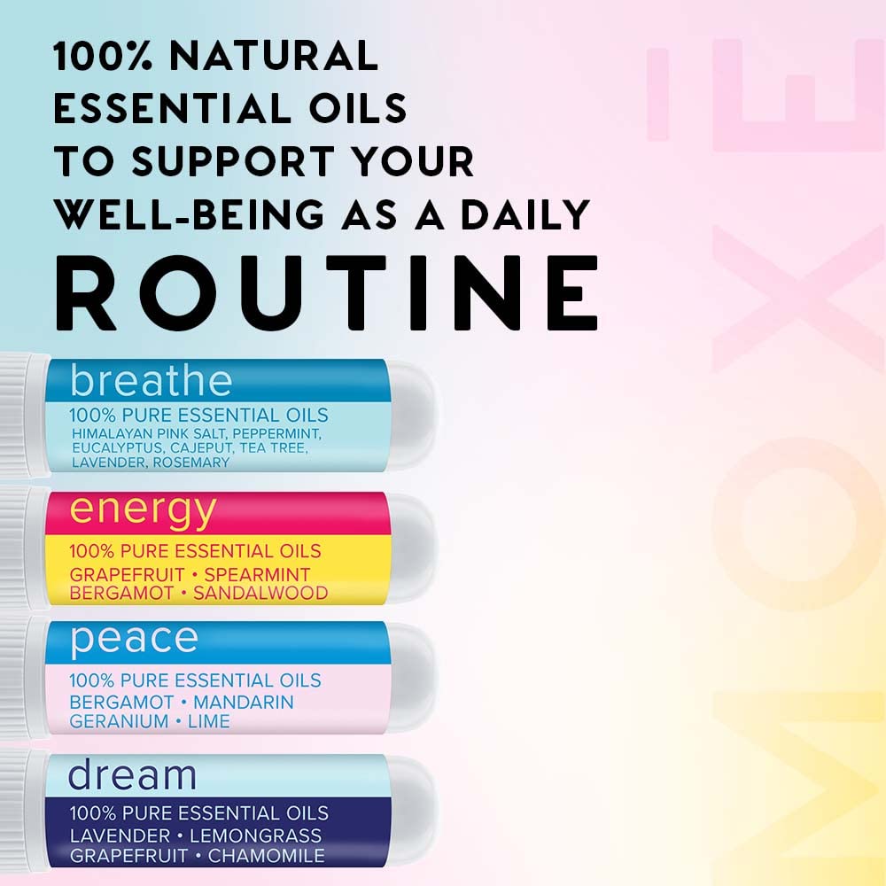 Travel-friendly nasal inhalers in a compact leakproof case