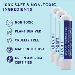 MOXĒ Dream nasal inhaler grapefruit essence adds uplifting citrus to nightly routine.