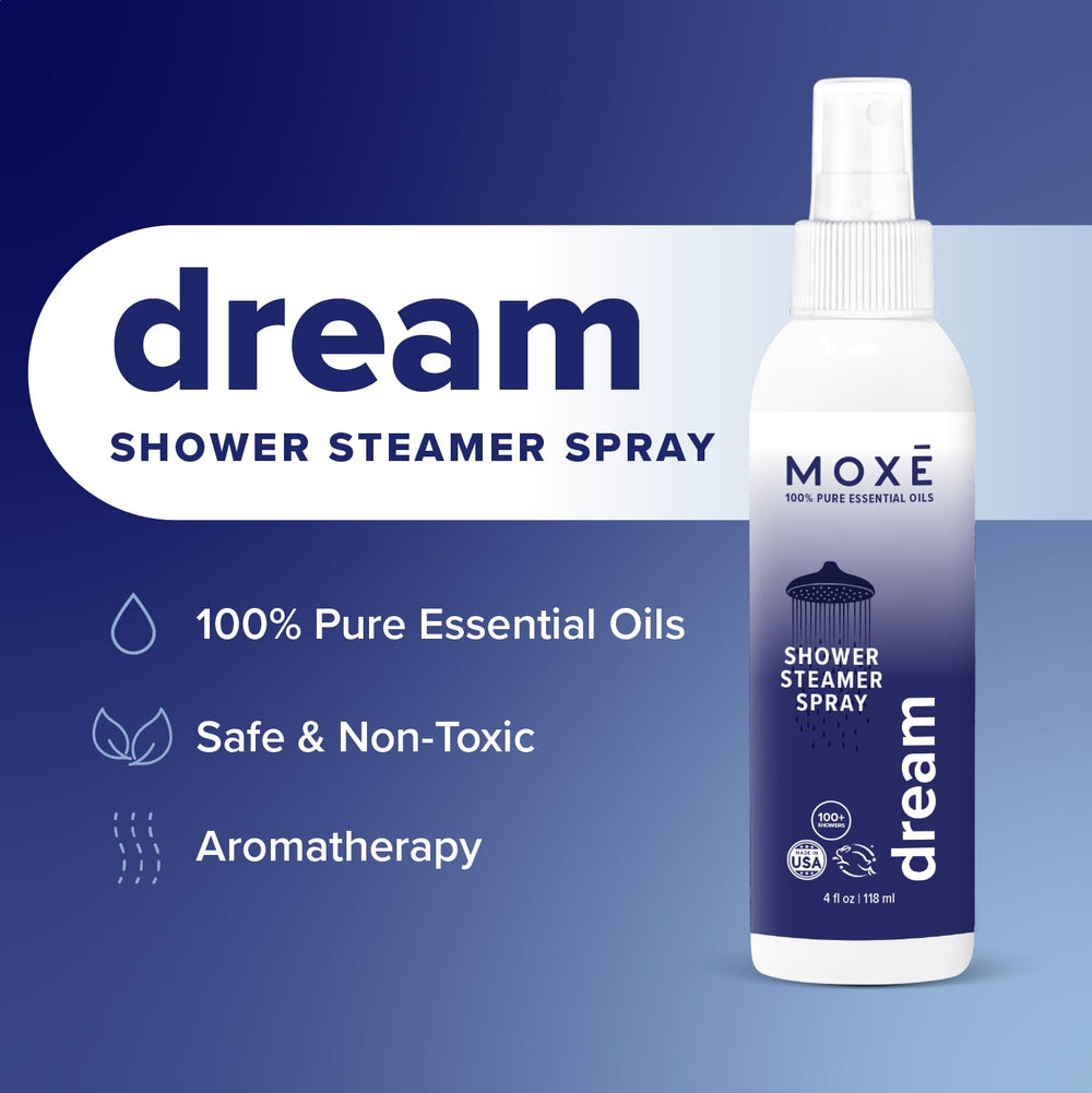 Shower steam dispersing Dream essential oil mist