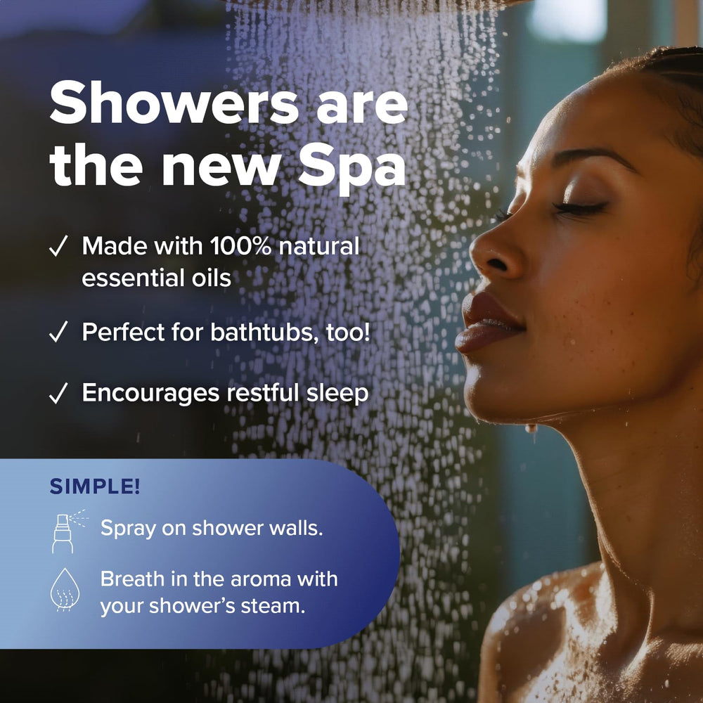 Dream essential oil blend label with lavender and chamomile imagery