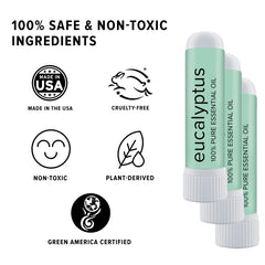 Graphic illustrating no-mess aromatherapy with MOXĒ inhaler