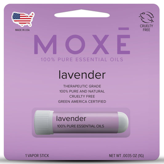 MOXE Lavender essential oil nasal inhaler product image