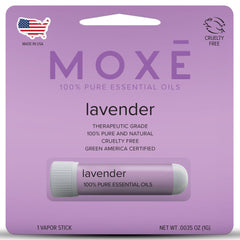 MOXE Lavender essential oil nasal inhaler product image