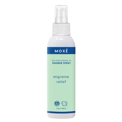 MOXE Migraine Relief Aromatherapy Shower Spray bottle