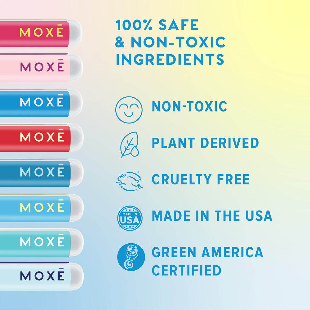 MOXE nasal inhaler usage closeup demonstrates easy one-nostril inhalation on-the-go