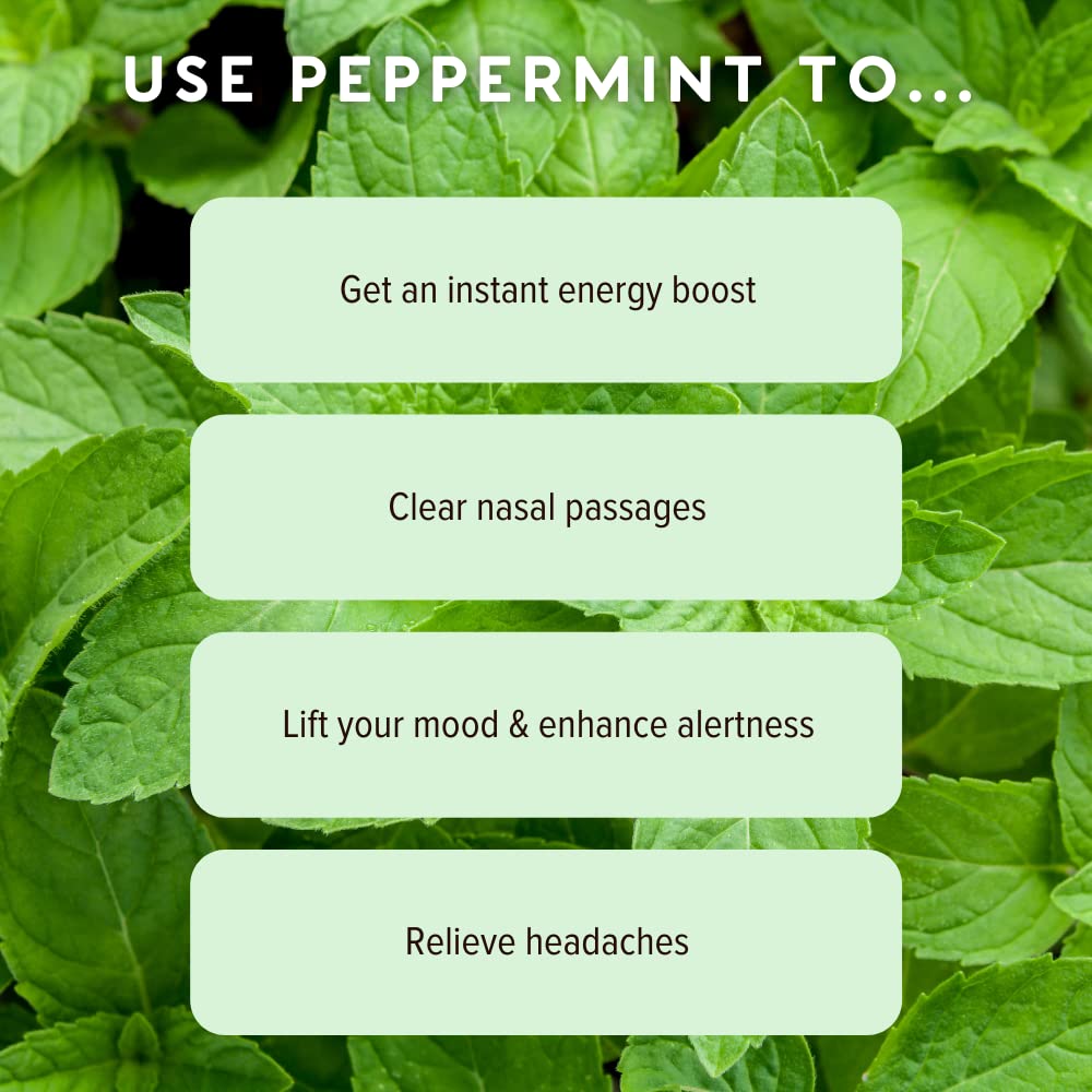 MOXĒ Peppermint Inhaler in use for on-the-go aromatherapy