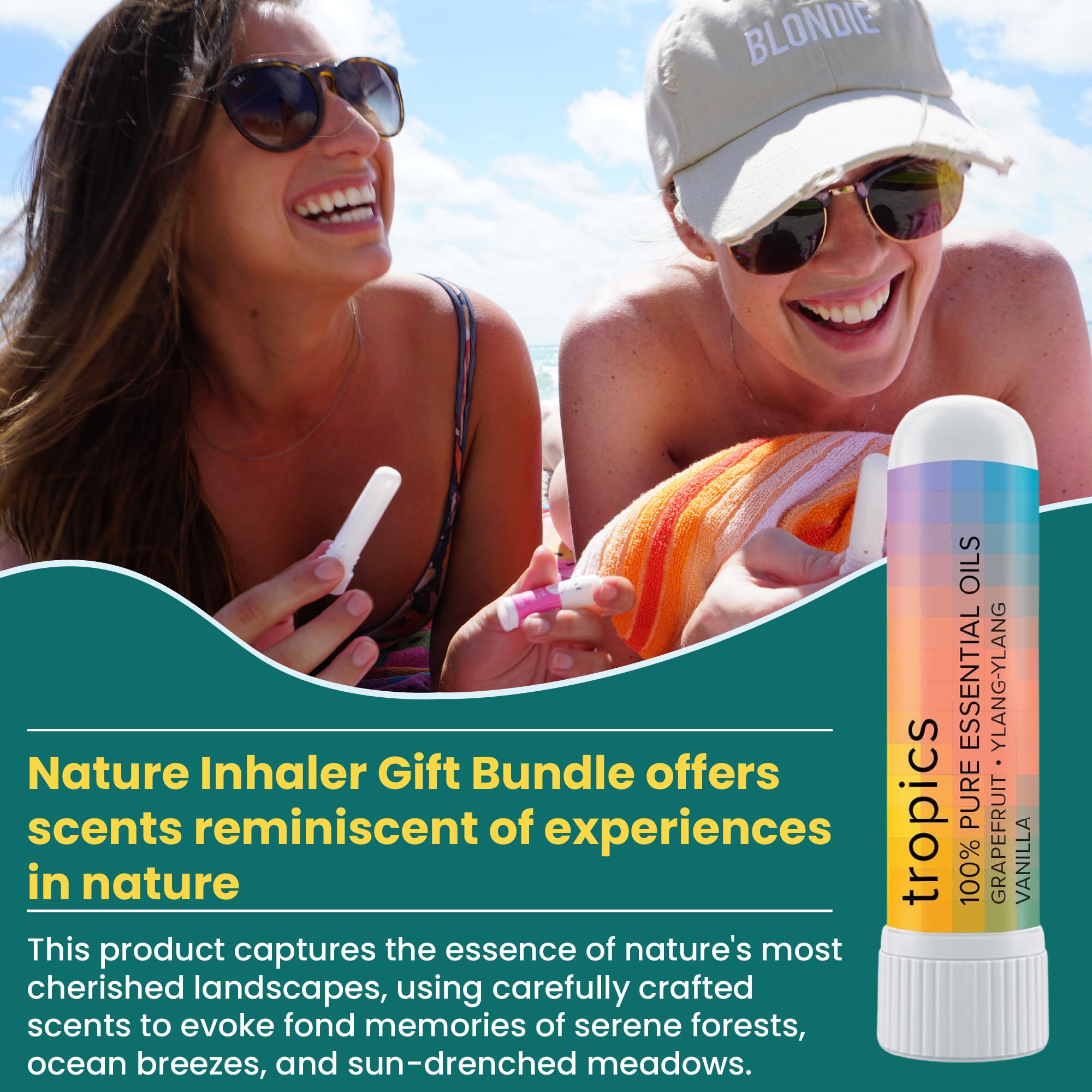 Close-up of 100% pure essential oil blends